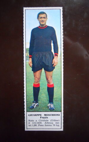 Figurina Calciatori Album Tempo 1966-67 - FOGGIA Giuseppe Moschioni   [AF]
