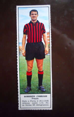 Figurina Calciatori Album Tempo 1966-67 - FOGGIA Roberto Corradi   [AF]