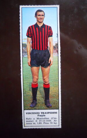 Figurina Calciatori Album Tempo 1966-67 - FOGGIA Vincenzo Traspedini   [AF]