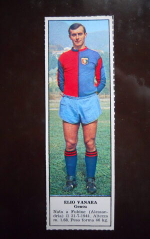 Figurina Calciatori Album Tempo 1966-67 - GENOA Elio Vanara   [AF]