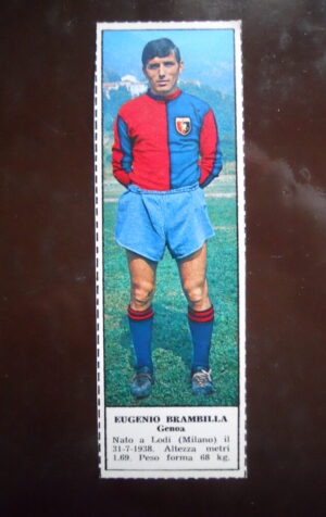 Figurina Calciatori Album Tempo 1966-67 - GENOA Eugenio Brambilla   [AF]