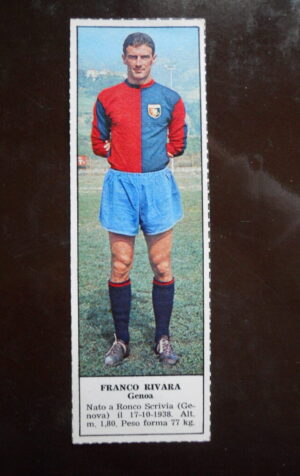 Figurina Calciatori Album Tempo 1966-67 - GENOA Franco Rivara   [AF]