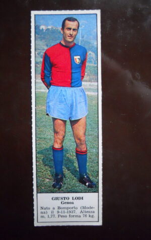 Figurina Calciatori Album Tempo 1966-67 - GENOA Giusto Lodi   [AF]