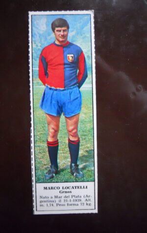 Figurina Calciatori Album Tempo 1966-67 - GENOA Marco Locatelli   [AF]