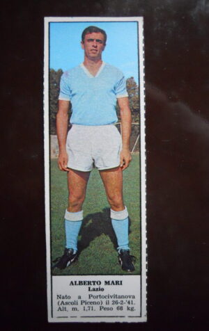 Figurina Calciatori Album Tempo 1966-67 - LAZIO Alberto Mari     [AF]