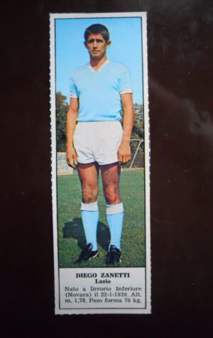 Figurina Calciatori Album Tempo 1966-67 - LAZIO Diego Zanetti    [AF]