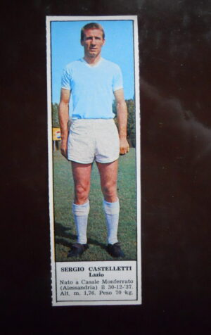 Figurina Calciatori Album Tempo 1966-67 - LAZIO Sergio Castelletti    [AF]