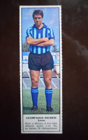 Figurina Calciatori Album Tempo 1966-67 - LECCO Giampaolo Incerti    [AF]