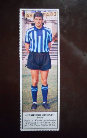 Figurina Calciatori Album Tempo 1966-67 - LECCO Giampiero Schiavo    [AF]