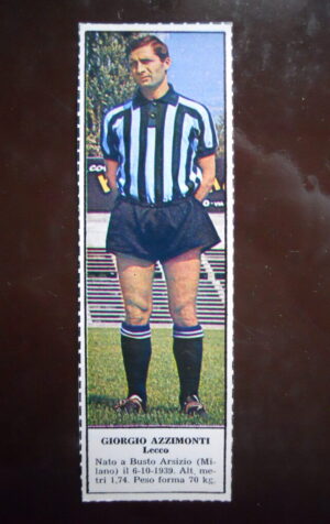 Figurina Calciatori Album Tempo 1966-67 - LECCO Giorgio Azzimonti    [AF]