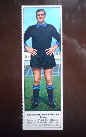 Figurina Calciatori Album Tempo 1966-67 - LECCO Giuseppe Meraviglia    [AF]
