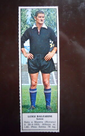 Figurina Calciatori Album Tempo 1966-67 - LECCO Luigi Balzarini    [AF]