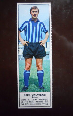 Figurina Calciatori Album Tempo 1966-67 - LECCO Saul Malatrasi    [AF]