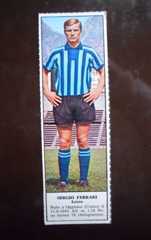 Figurina Calciatori Album Tempo 1966-67 - LECCO Sergio Ferrari    [AF]