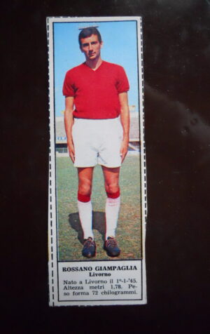 Figurina Calciatori Album Tempo 1966-67 - LIVORNO Rossano Giampaglia   [AF]