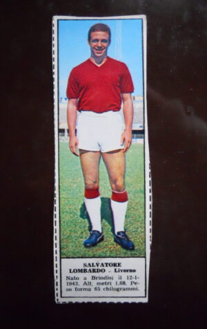 Figurina Calciatori Album Tempo 1966-67 - LIVORNO Salvatore Lombardo   [AF]