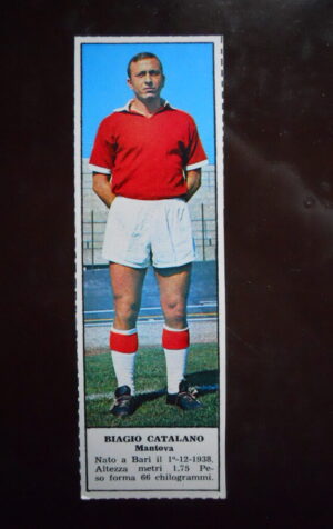 Figurina Calciatori Album Tempo 1966-67 - MANTOVA Biagio Catalano    [AF]