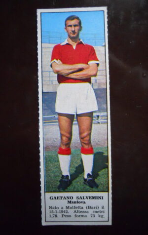 Figurina Calciatori Album Tempo 1966-67 - MANTOVA Gaetano Salvemini    [AF]