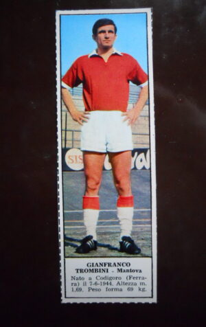 Figurina Calciatori Album Tempo 1966-67 - MANTOVA Gianfranco Trombini    [AF]