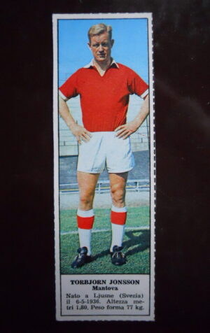 Figurina Calciatori Album Tempo 1966-67 - MANTOVA Torbjorn Jonsson    [AF]