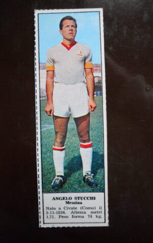 Figurina Calciatori Album Tempo 1966-67 - MESSINA Angelo Stucchi    [AF]
