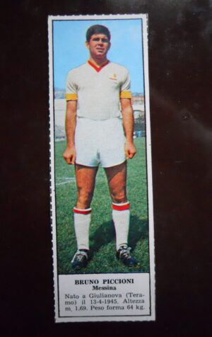Figurina Calciatori Album Tempo 1966-67 - MESSINA Bruno Piccioni    [AF]