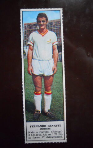 Figurina Calciatori Album Tempo 1966-67 - MESSINA Fernando Benatti    [AF]