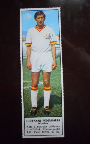 Figurina Calciatori Album Tempo 1966-67 - MESSINA Giovanni Fumagalli    [AF]