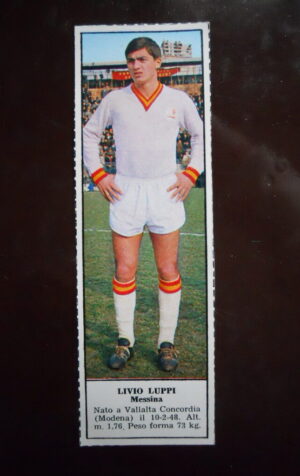 Figurina Calciatori Album Tempo 1966-67 - MESSINA Livio Luppi    [AF]