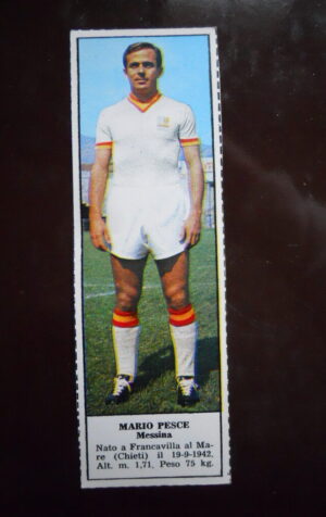 Figurina Calciatori Album Tempo 1966-67 - MESSINA Mario Pesce    [AF]