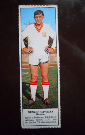 Figurina Calciatori Album Tempo 1966-67 - MESSINA Nunzio Cavazza    [AF]