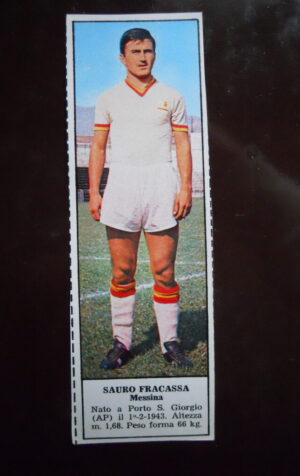 Figurina Calciatori Album Tempo 1966-67 - MESSINA Sauro Fracassa    [AF]