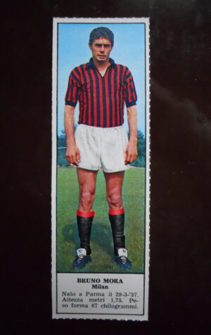Figurina Calciatori Album Tempo 1966-67 - MILAN Bruno Mora    [AF]