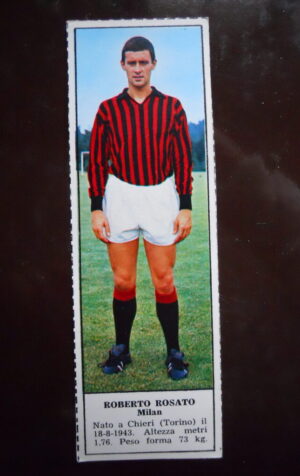 Figurina Calciatori Album Tempo 1966-67 - MILAN Roberto Rosato    [AF]