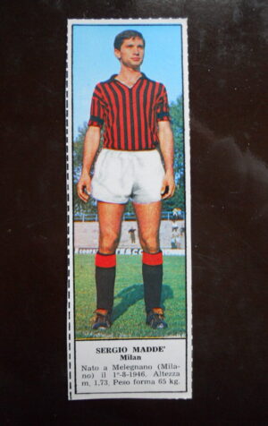 Figurina Calciatori Album Tempo 1966-67 - MILAN Sergio Madd?    [AF]