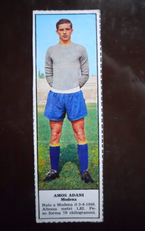 Figurina Calciatori Album Tempo 1966-67 - MODENA Amos Adani    [AF]