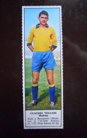 Figurina Calciatori Album Tempo 1966-67 - MODENA Claudio Vellani    [AF]