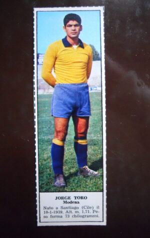 Figurina Calciatori Album Tempo 1966-67 - MODENA Jorge Toro    [AF]