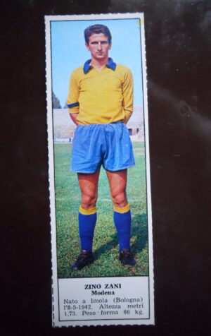 Figurina Calciatori Album Tempo 1966-67 - MODENA Zino Zani    [AF]