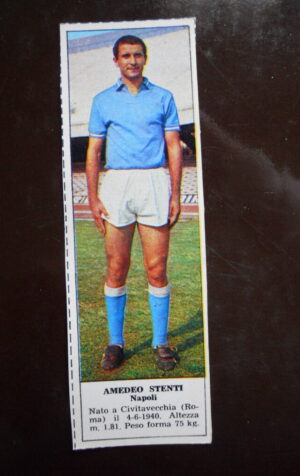 Figurina Calciatori Album Tempo 1966-67 - NAPOLI Amedeo Stenti    [AF]