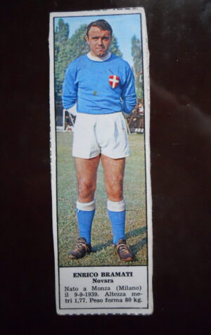 Figurina Calciatori Album Tempo 1966-67 - NOVARA Enrico Bramati   [AF]