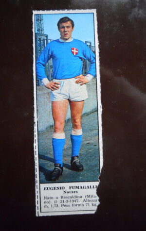 Figurina Calciatori Album Tempo 1966-67 - NOVARA Eugenio Fumagalli    [AF]