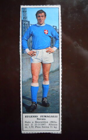 Figurina Calciatori Album Tempo 1966-67 - NOVARA Eugenio Fumagalli   [AF1]