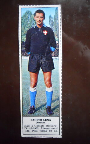 Figurina Calciatori Album Tempo 1966-67 - NOVARA Fausto Lena    [AF]
