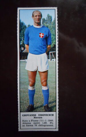 Figurina Calciatori Album Tempo 1966-67 - NOVARA Giovanni Udovicich    [AF]