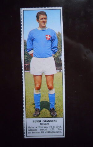 Figurina Calciatori Album Tempo 1966-67 - NOVARA Luigi Giannini    [AF]
