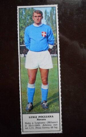 Figurina Calciatori Album Tempo 1966-67 - NOVARA Luigi Pogliana    [AF]