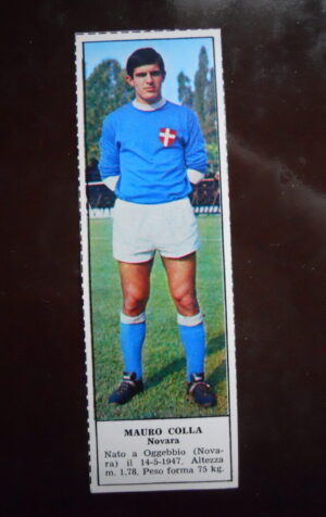 Figurina Calciatori Album Tempo 1966-67 - NOVARA Mauro Colla    [AF]