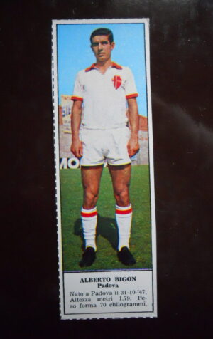 Figurina Calciatori Album Tempo 1966-67 - PADOVA Alberto Bigon   [AF]