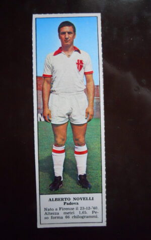 Figurina Calciatori Album Tempo 1966-67 - PADOVA Alberto Novelli   [AF]
